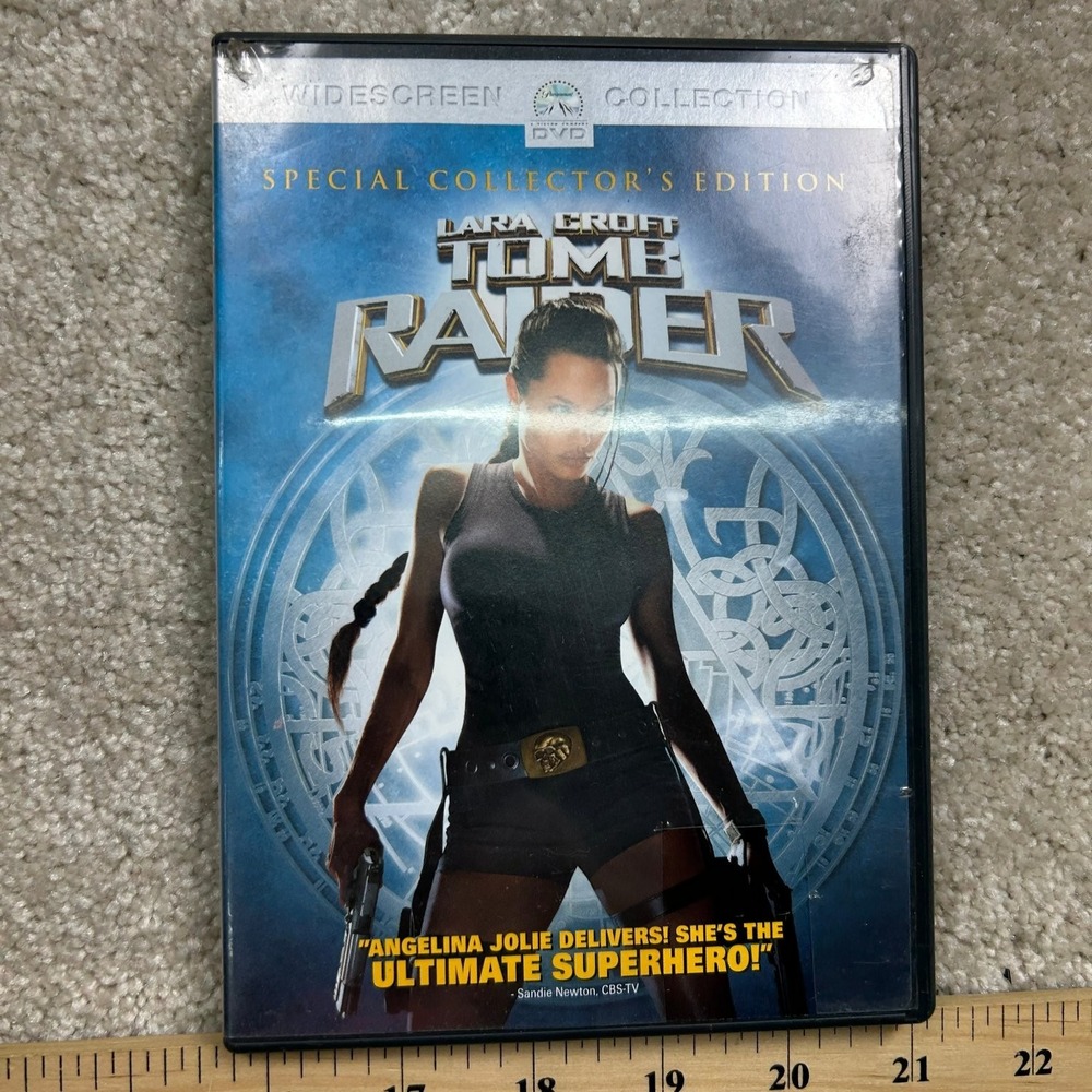 Lara Croft: Tomb Raider DVD 2001 Special Collector's Edition Angelina Jolie